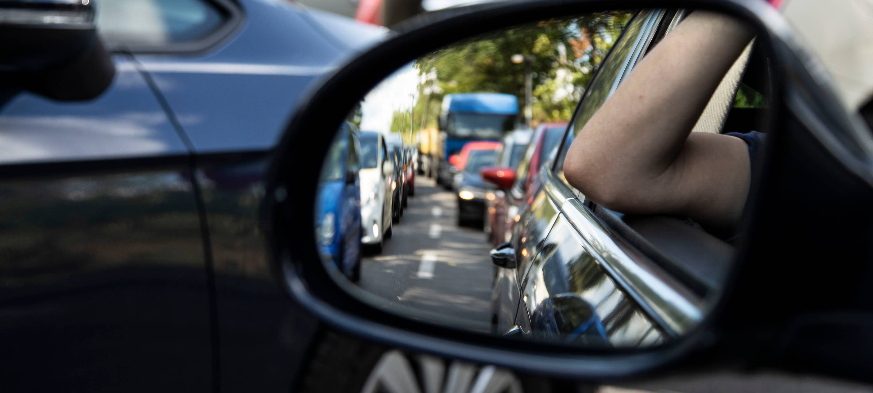 Pendlerfrust im Stau