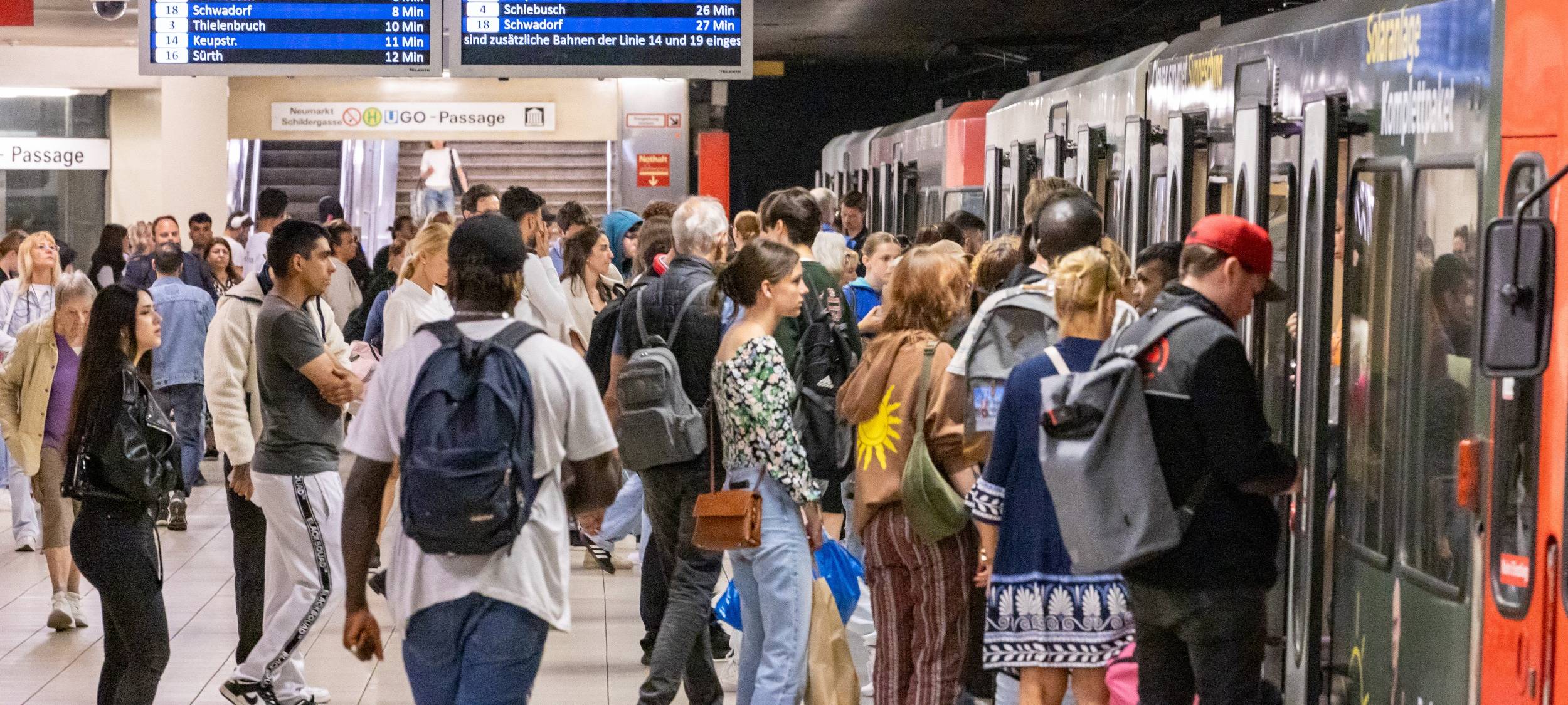 Stadtbahnlinie 1: Sperrungen ab Ende des Monats