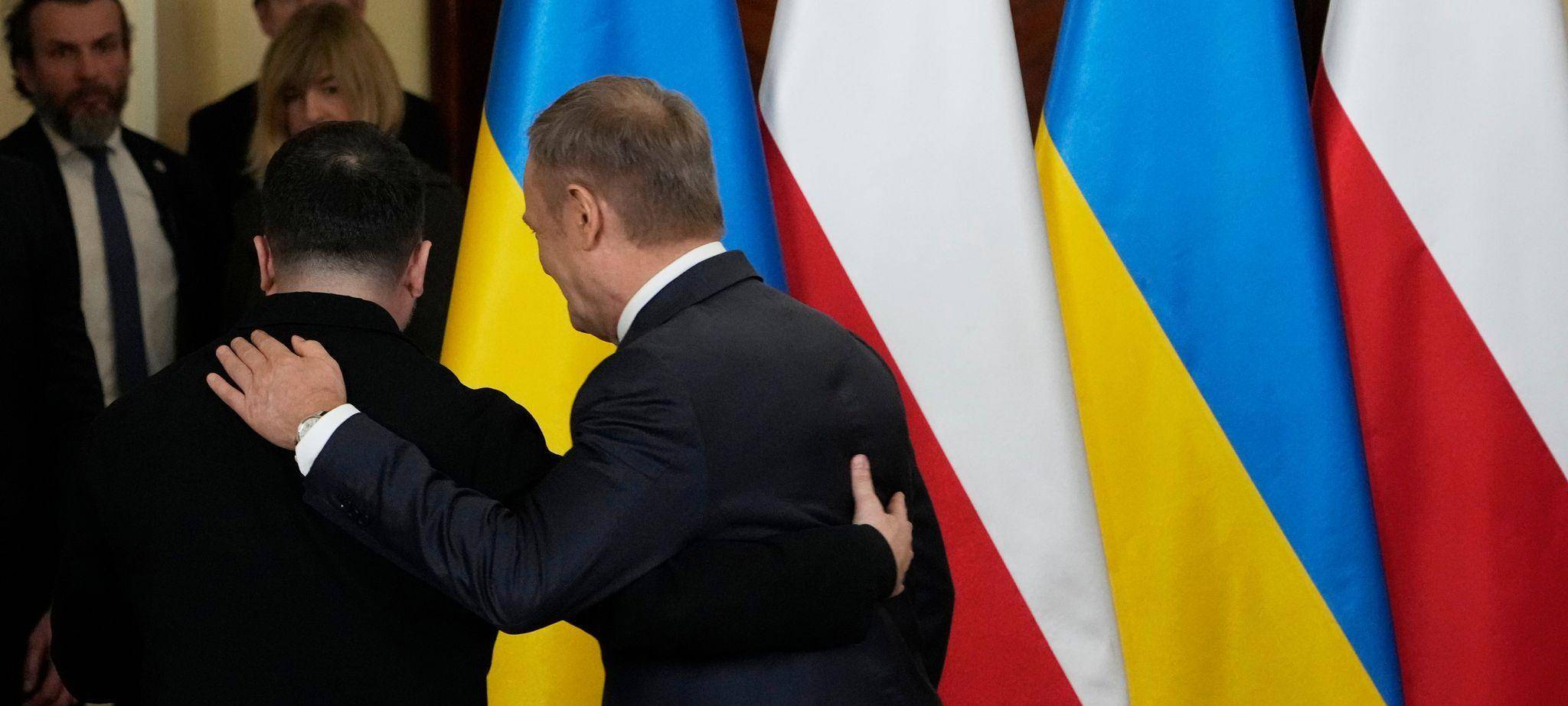 Ukrainischer Präsident Selenskyj besucht Warschau