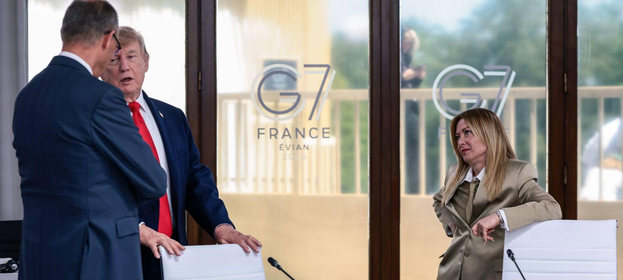 Merz, Trump und Meloni