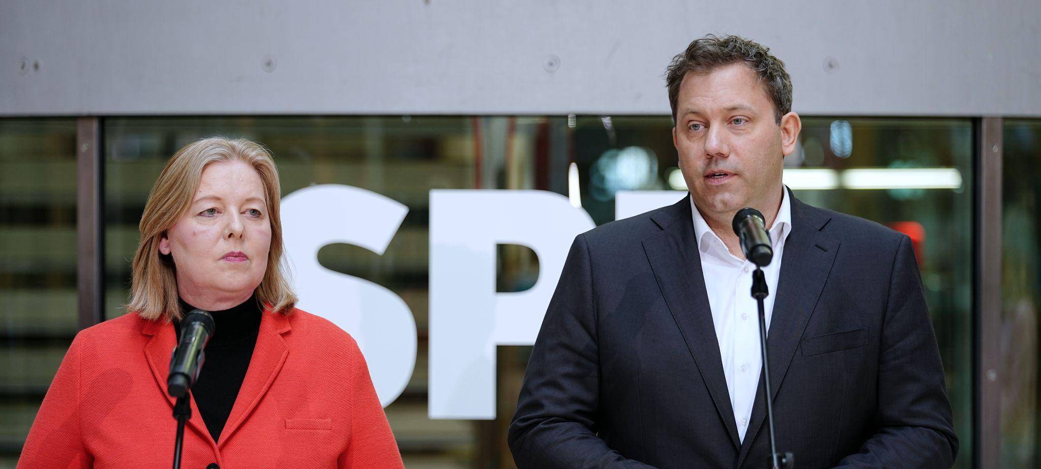 Bärbel Bas und Lars Klingbeil