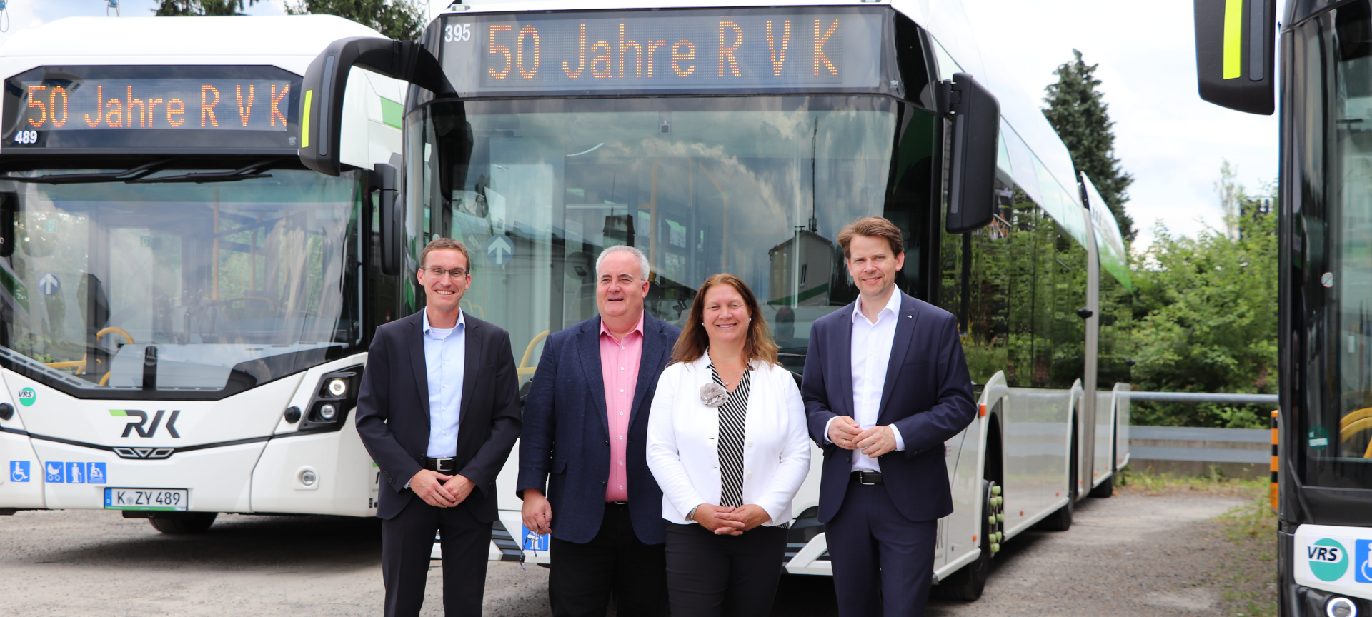 Meilenstein erreicht: 160 Wasserstoffbusse der RVK in der
