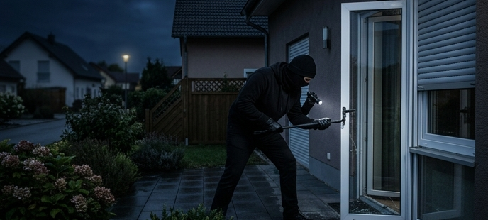 Nümbrecht: Schlägerei mit Einbrecherin